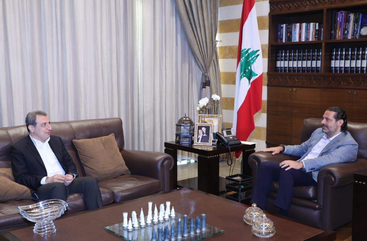 الحريري استقبل ابو فاعور وحواط ووفدا من العائلات البيروتية