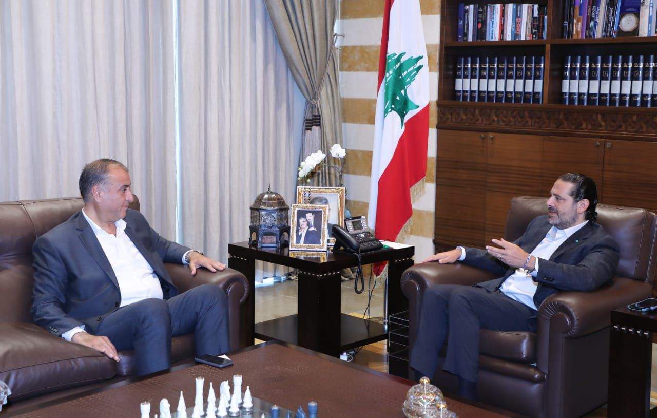الحريري استقبل النائب سليمان ووفد اتحاد جمعيات العائلات البيروتية