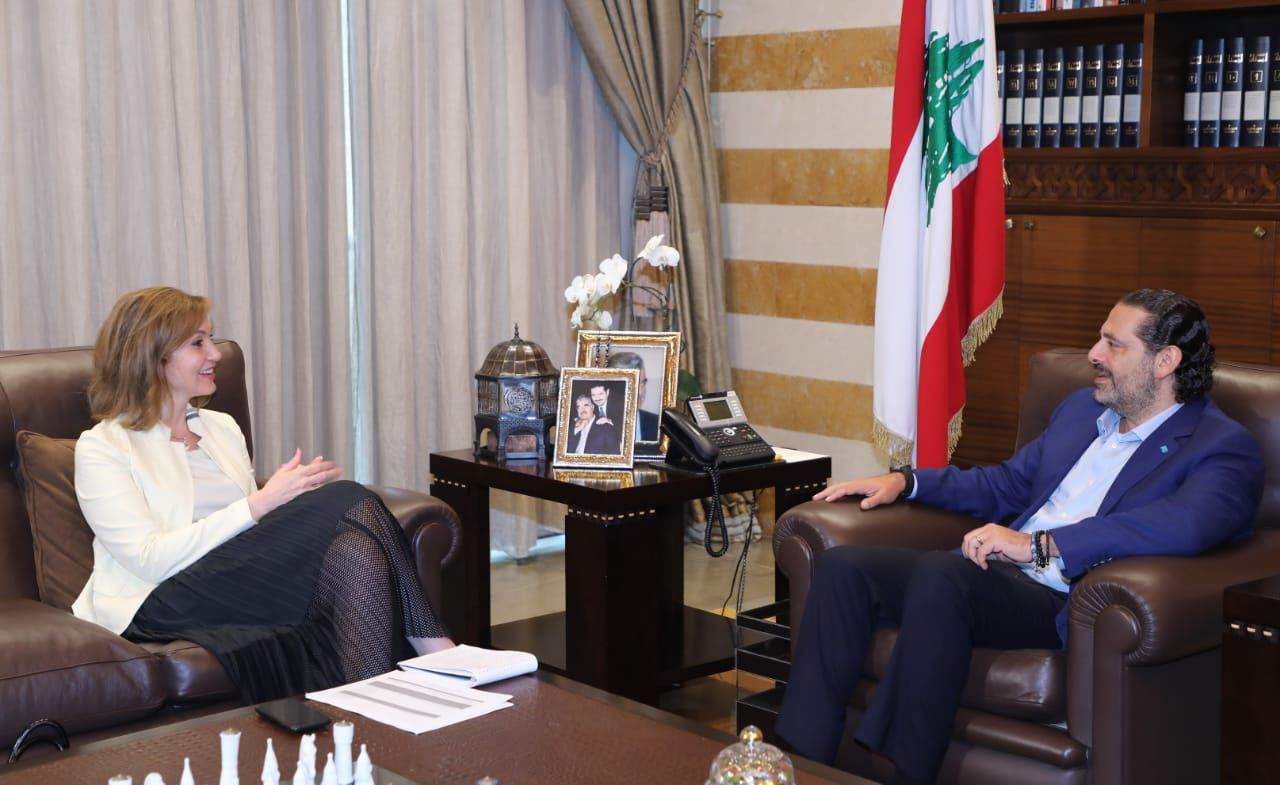 الحريري عرض الاوضاع مع جمالي واستقبل وفدا من بلديات البقاع الغربي