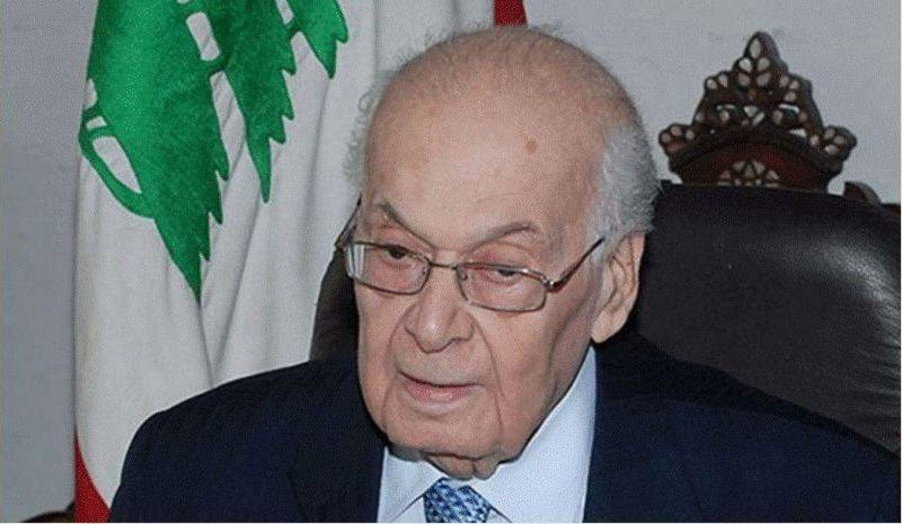 الرئيس سليم الحص:  ما جرى في المركز الطبيّ بالجامعة الأميركيّة "مشين ومخجل" وجريمة بحقّ الإنسان 