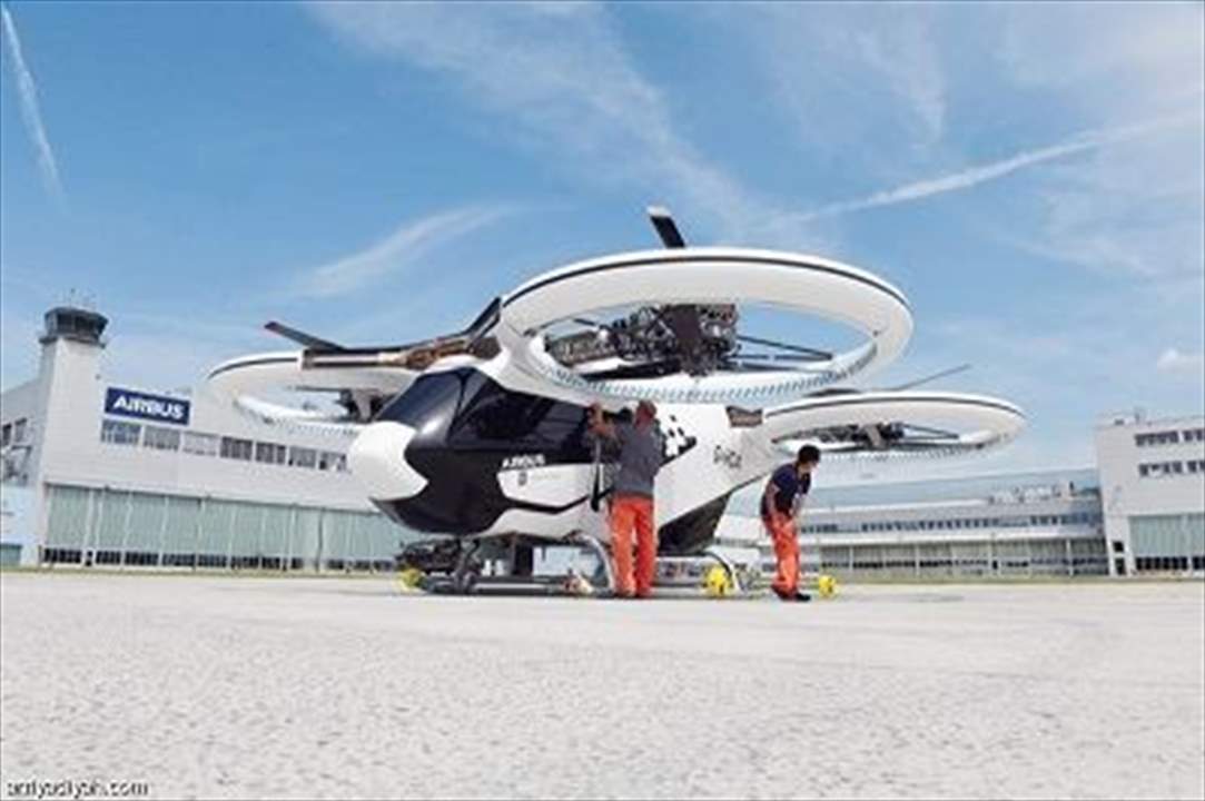 التاكسي الطائر" ... 4 ركّاب ومن دون طيّار