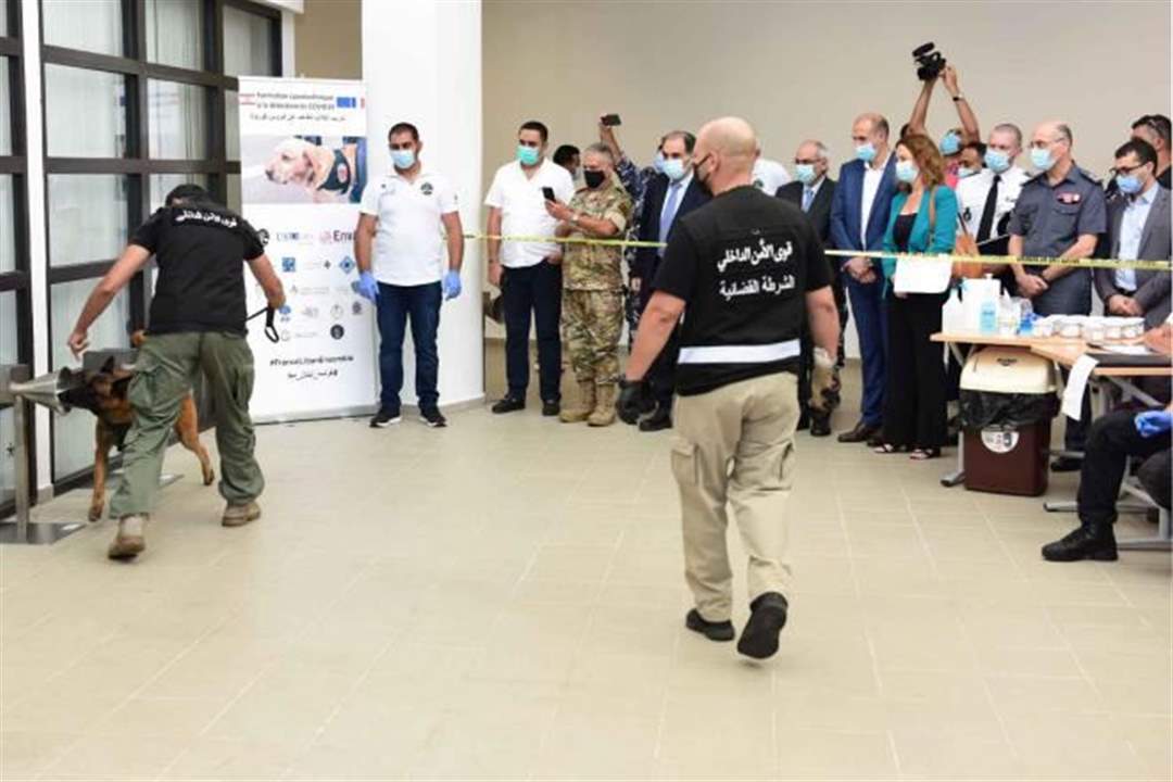 إطلاق فكرة مبتكرة من عالم لبناني لاكتشاف فيروس كورونا جرت في معهد قوى الأمن الداخلي