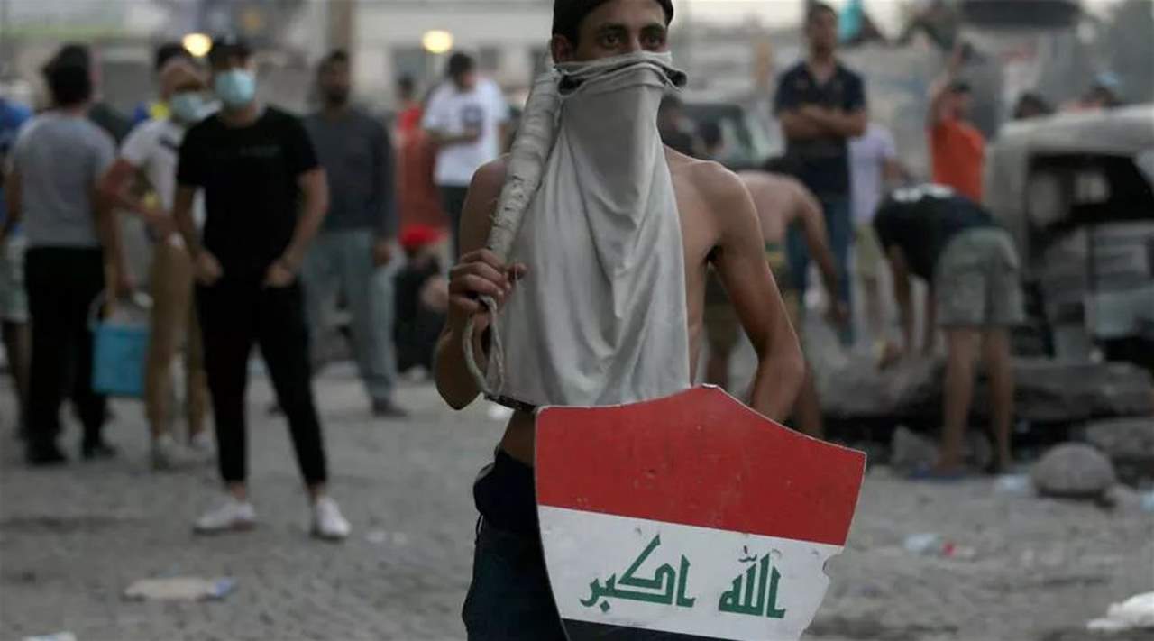 مقتل متظاهر في بغداد بعد مواجهات ليلية مع قوات الأمن