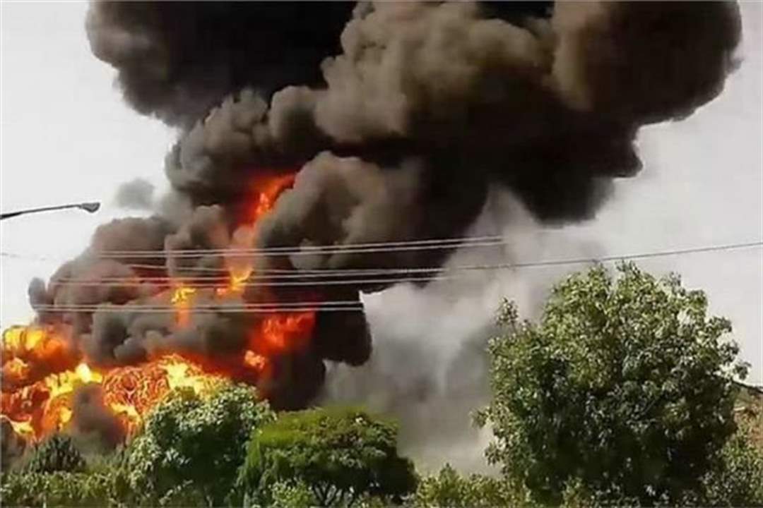 حريق في منطقة صناعية بإيران ولا خسائر بشرية