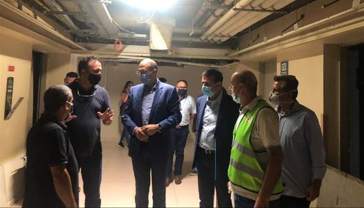 وزيرا الصحة والاشغال تفقدا مستشفى الروم ... حمد حسن: على الجميع التحرك ومد يد العون