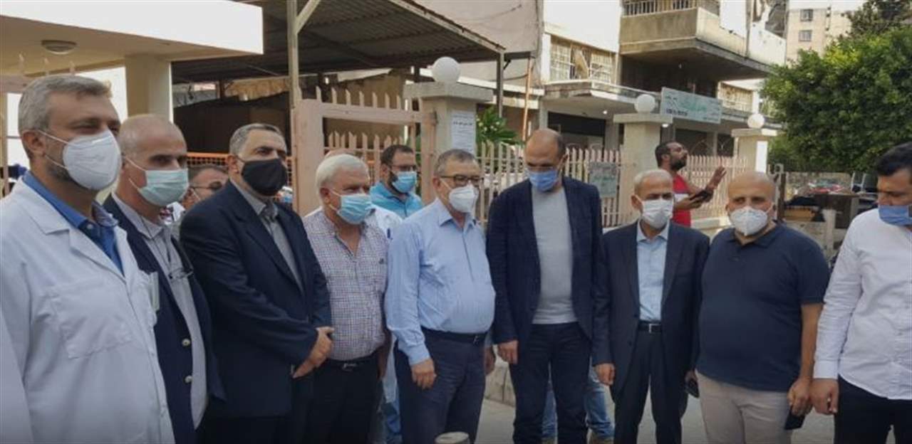  وزير الصحة اطلع على أضرار حريق مستشفى أورانج ناسو في طرابلس: كورونا فضح المستور ...