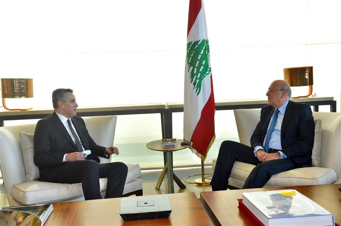 ميقاتي مستقبلاً أديب: لا مجال لترف الوقت وتضييعه