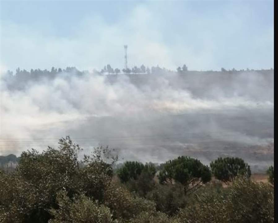 الوكالة الوطنية: اندلاع حريق كبير في إبل السقي