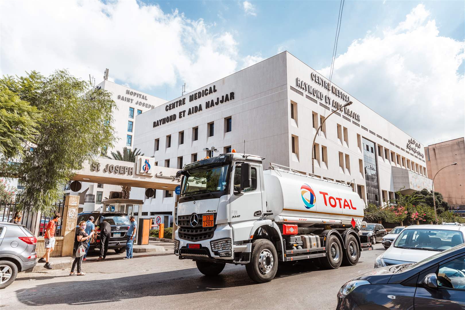 توتال في لبنان تتبرّع بالمازوت لدعم المستشفيات
