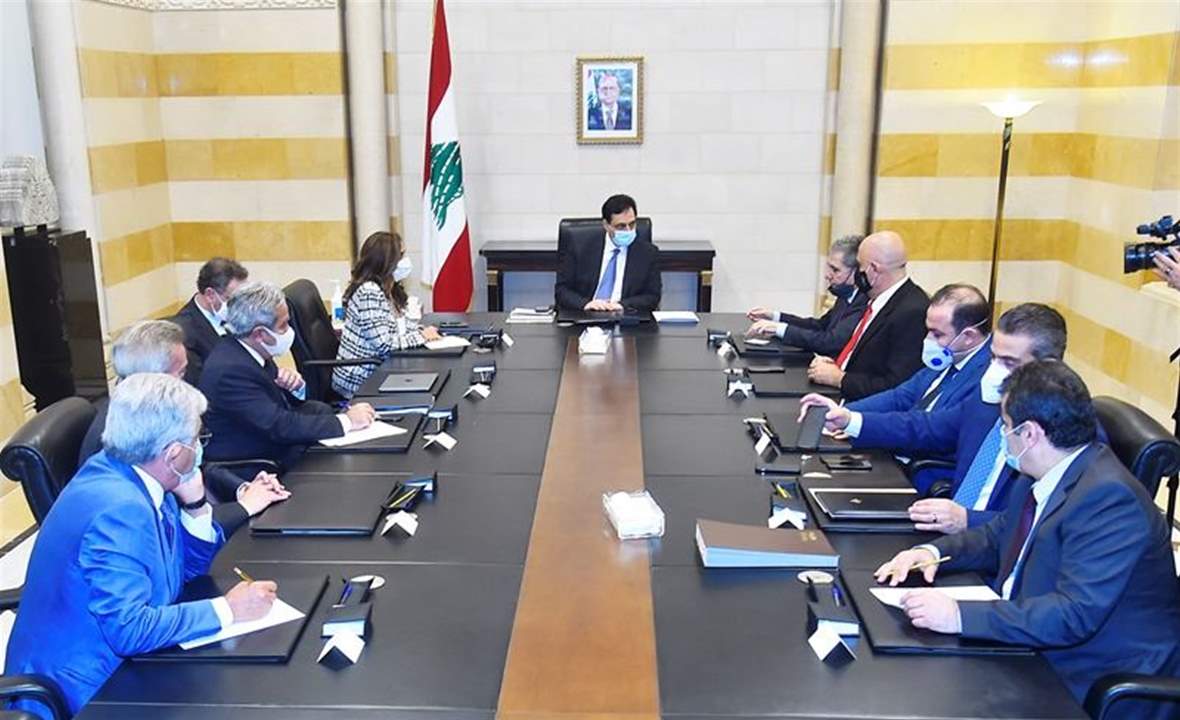 دياب ترأس اجتماعين الاول حول الوضع الاقتصادي والمالي والثاني حول تداعيات انفجار المرفأ