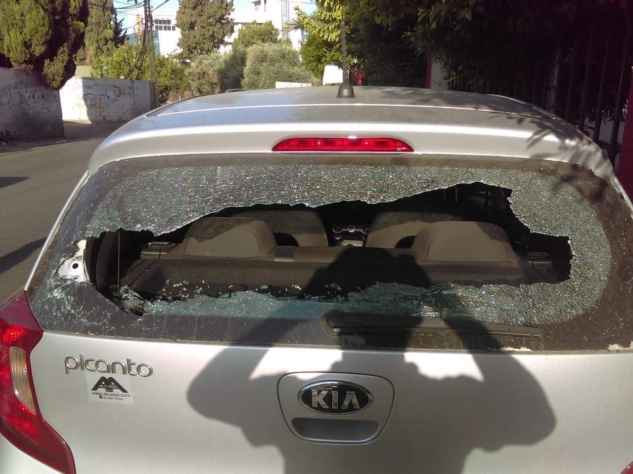 سرقة سيارة في صيدا