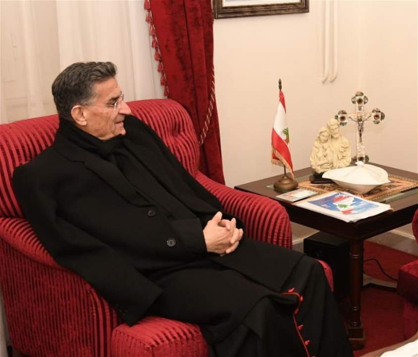 الراعي: للإسراع بتشكيل حكومة تكون مميزة عن سابقاتها وتضع خطة انقاذية