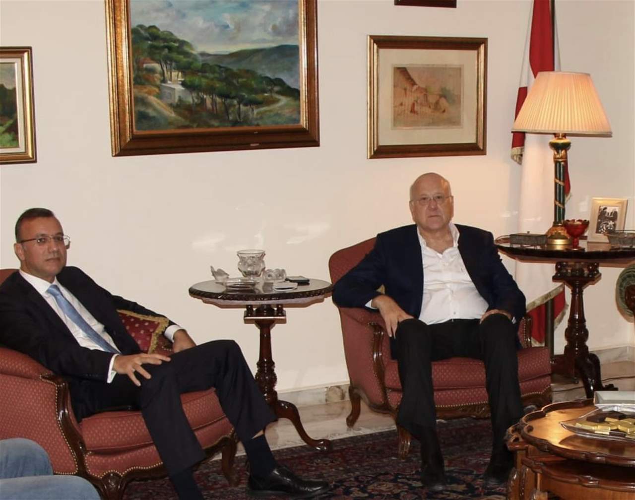 ميقاتي لزواره : طرابلس تتطلع الى تشكيل الحكومة الجديدة لتحسين واقعها 