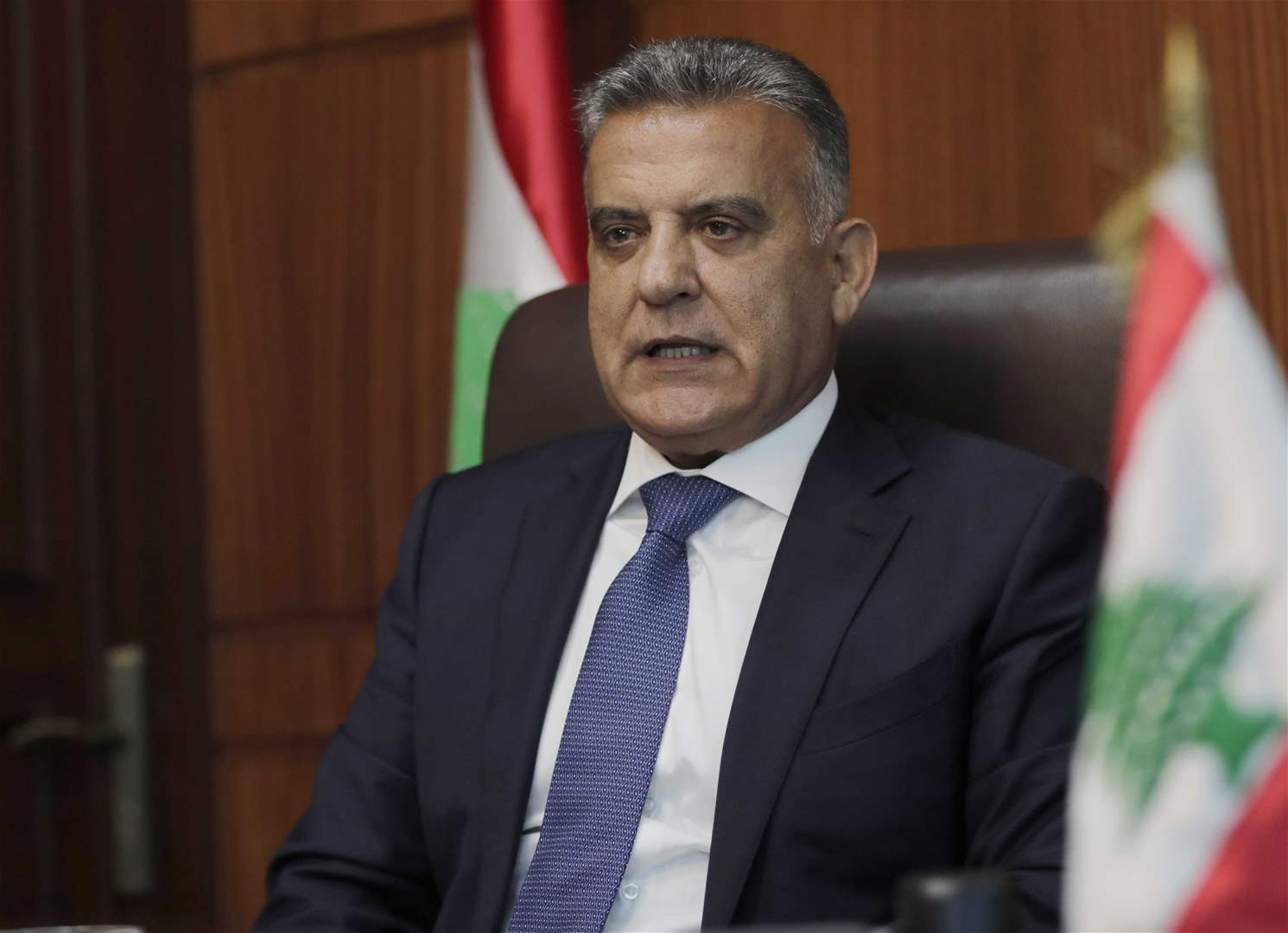 اللواء ابراهيم التقى وفدا من أهالي الموقوفين في السجون اللبنانية