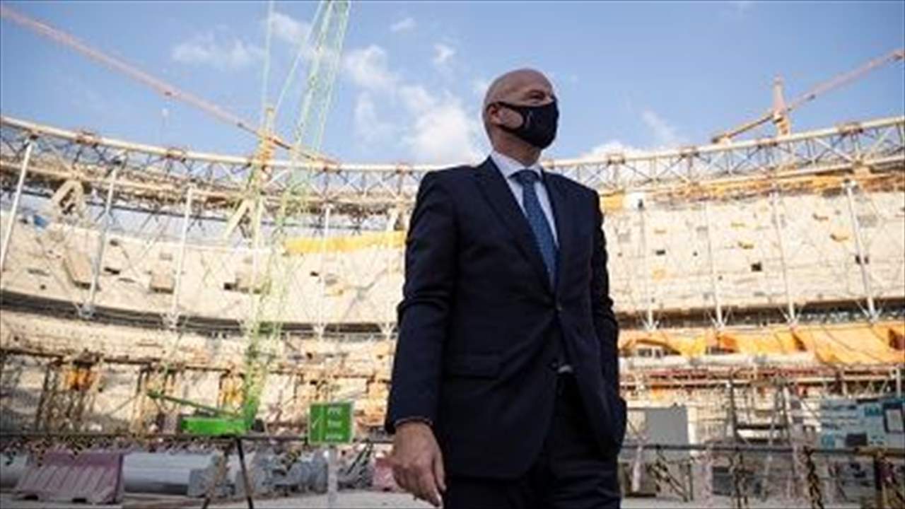 رئيس الفيفا يشيد بفكرة كأس العرب بمشاركة 22 منتخباً