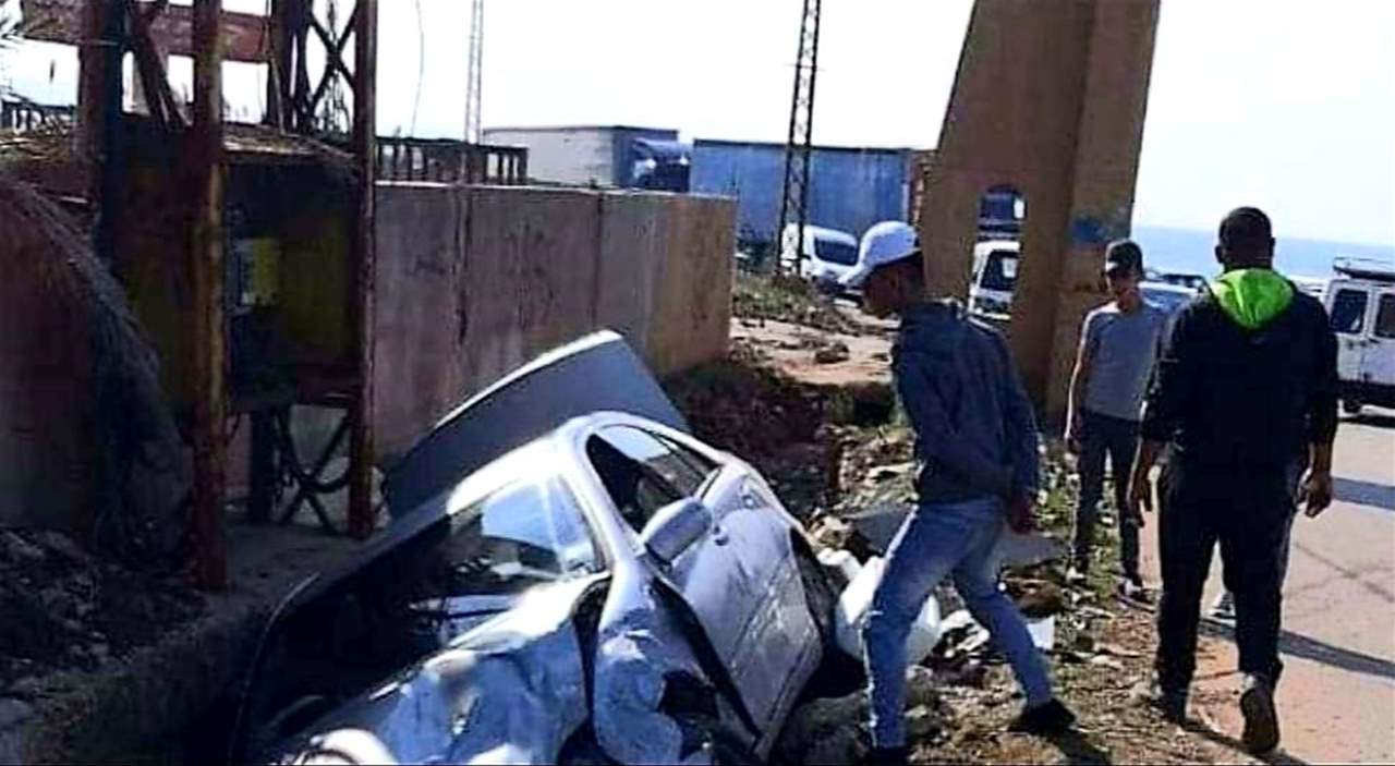 حادث سير يلغي مهمة لفريق وزارة الصحة في عكار