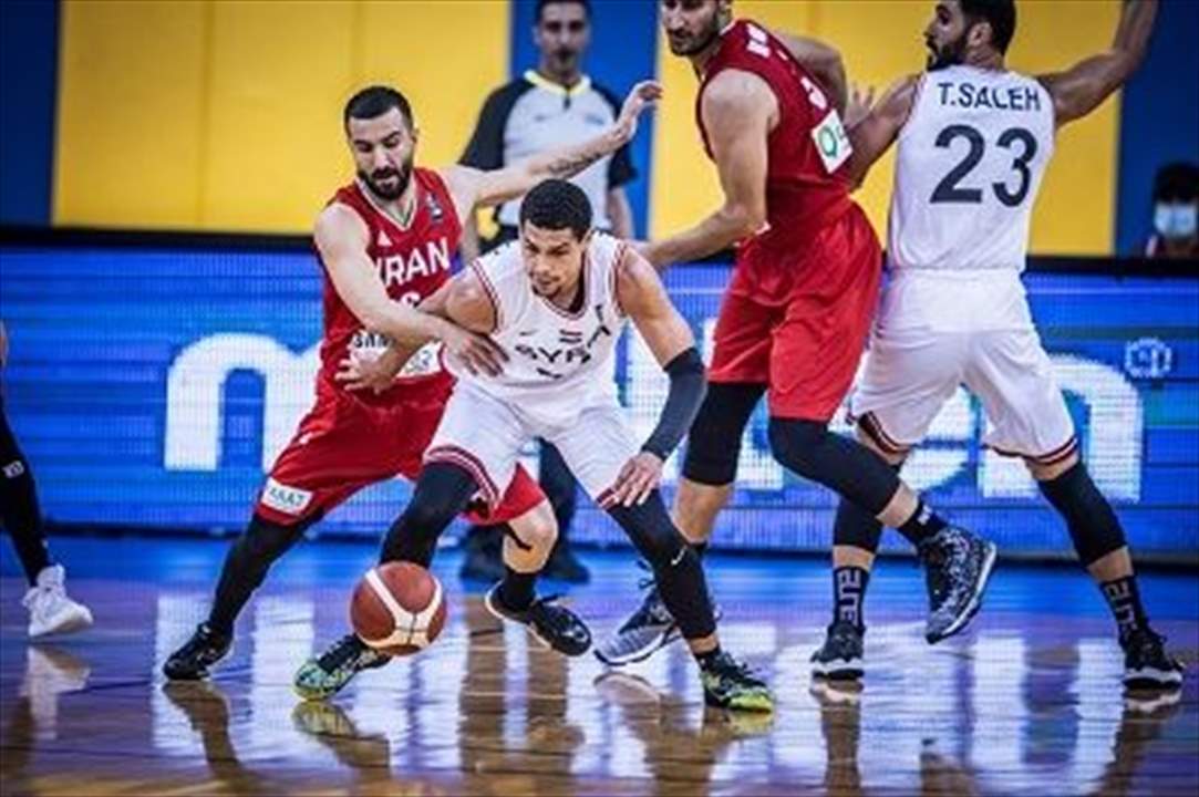 منتخب السلة السوري يهزم ايران ويُشعل تصفيات التأهل الآسيوية