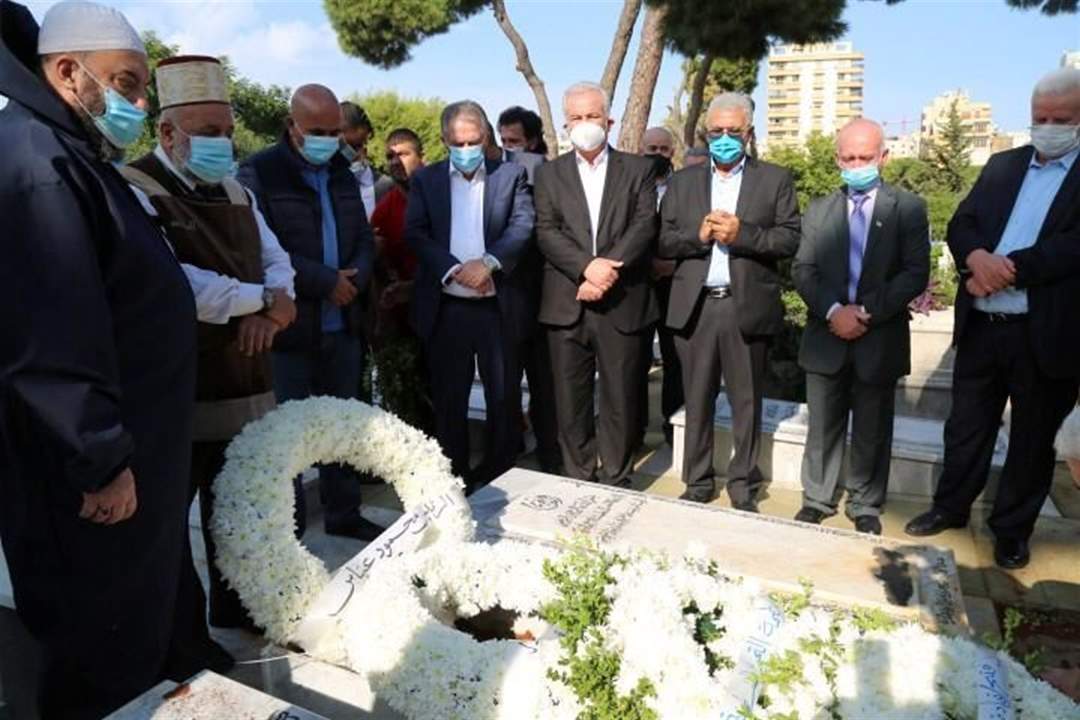  تشييع المناضل باسل عقل الى مثواه الاخير في بيروت 