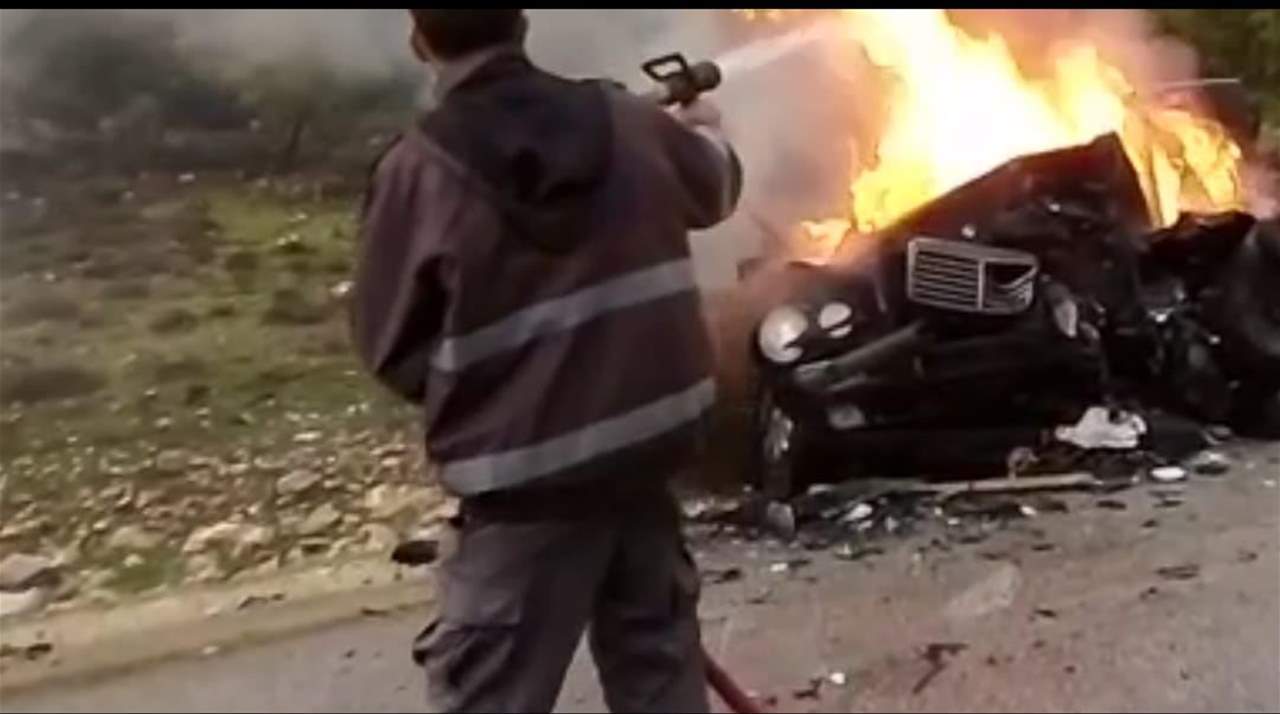 خمسة جرحى بحادث سير على طريق وادي السلوقي وحوادث سير على طريق مرجعيون – الخردلي بفعل تسرب المازوت 