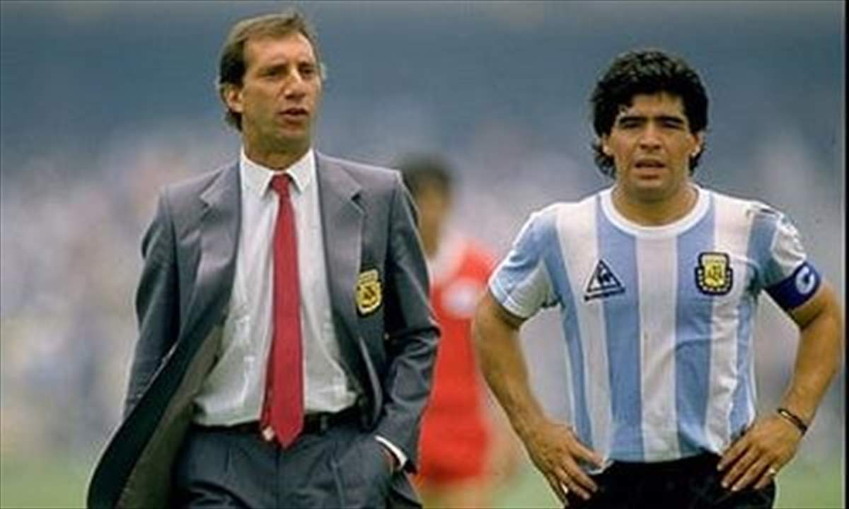 مدرب مارادونا وصديقه لا يعلم بوفاته !!