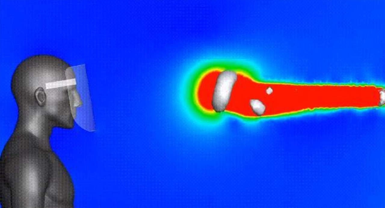 فيديو يكشف "وهم" درع الوجه في الحماية من كورونا