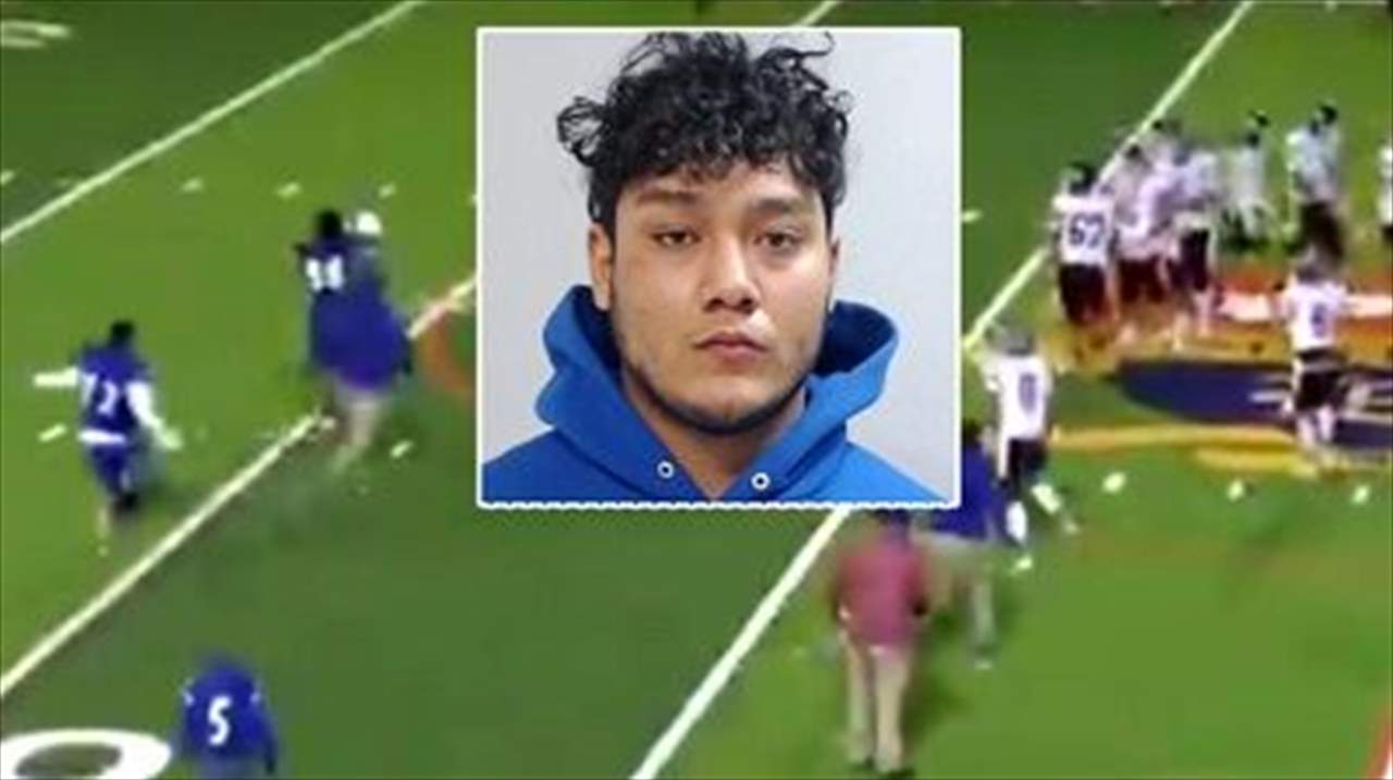 فيديو: إيقاف اللاعب الشاب الذي أرسل الحكم للمستشفى