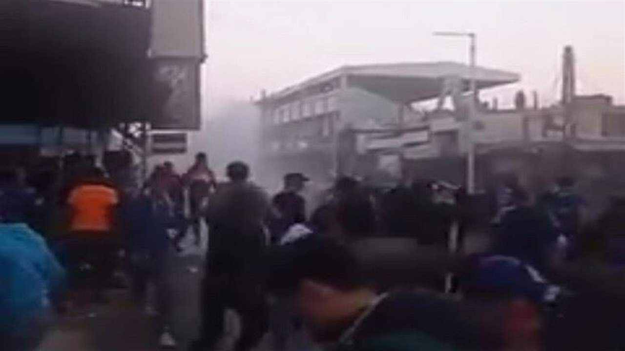 فيديو - شغب وعنف في سوريا إثر مباراة مشحونة توقفت 20 دقيقة