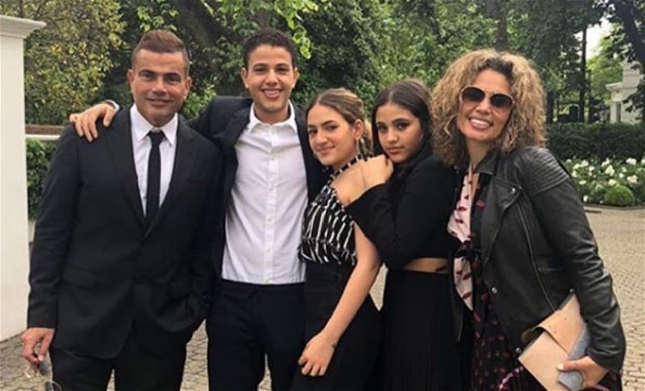 عمرو دياب يتخذ قرارًا جديدًا بعد أنباء حول التقائه بأبنائه وزينة عاشور في دبي