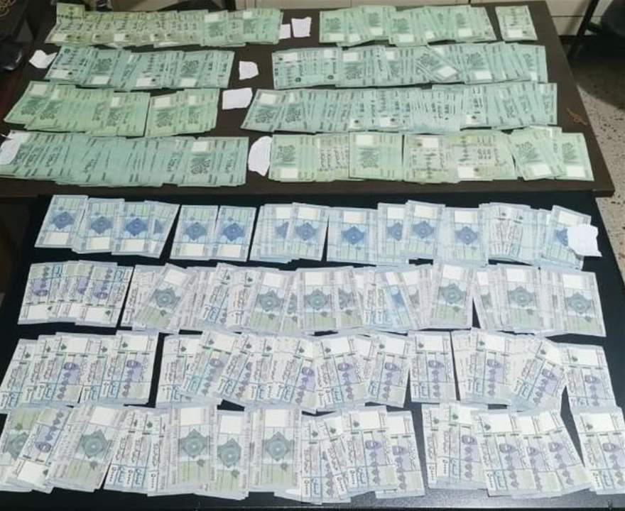 في الشمال... توقيف مروجي عملة مزيّفة وضبط 96 مليون ليرة لبنانية منها