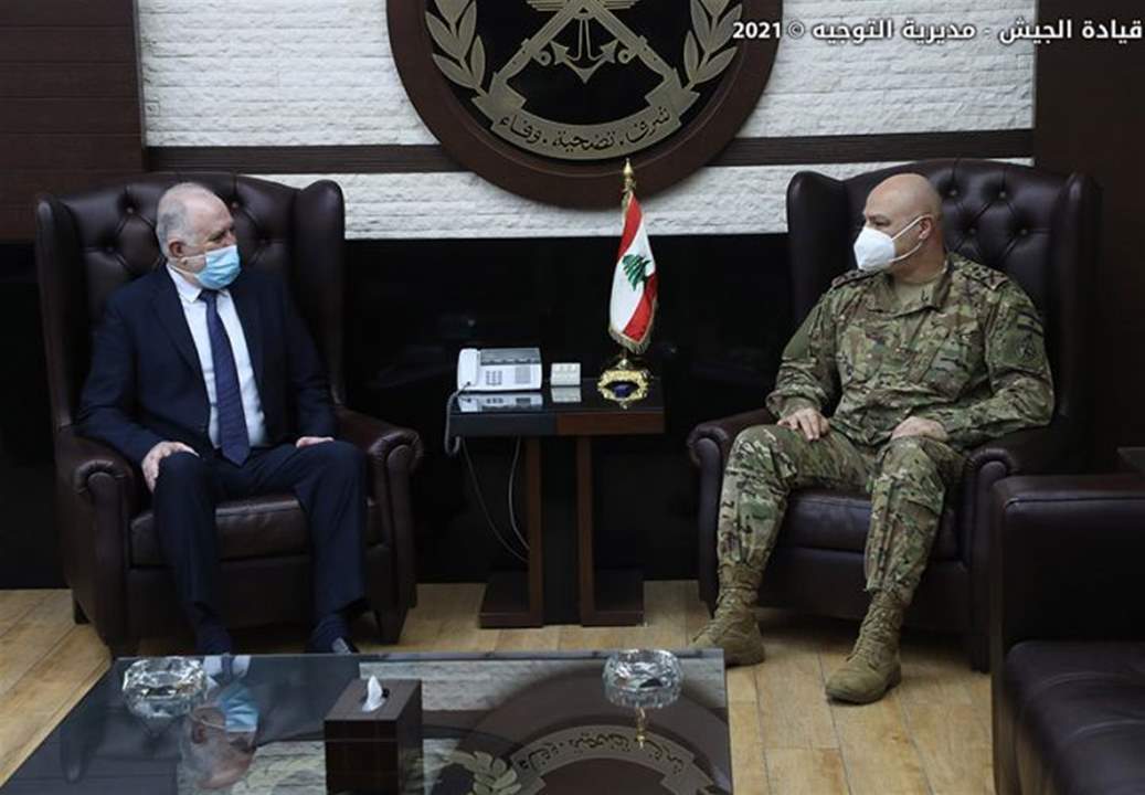 قائد الجيش عرض الأوضاع الأمنية مع فهمي