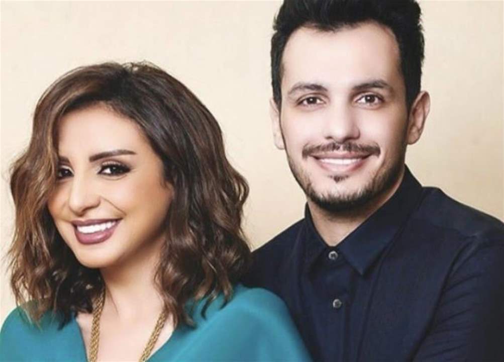 أحمد إبراهيم يحتفل بعيد ميلاده مع زوجته الأولى بعد إنفصاله عن أنغام