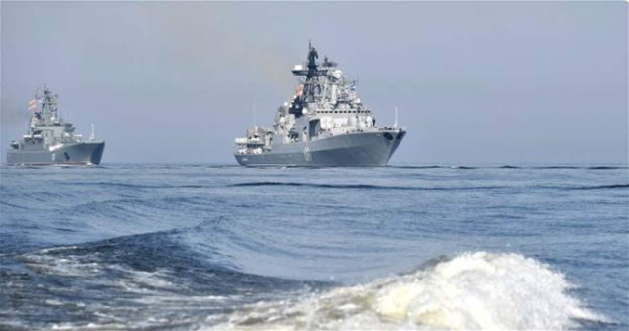 مناورات بحرية بين إيران وروسيا شمال المحيط الهندي