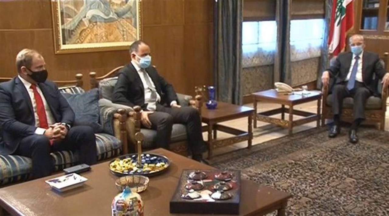  بري يستقبل رئيس وأعضاء المؤسسة العامة لتشجيع الاستثمارات "ايدال " ورئيس الجامعة اللبنانية الثقافية في العالم