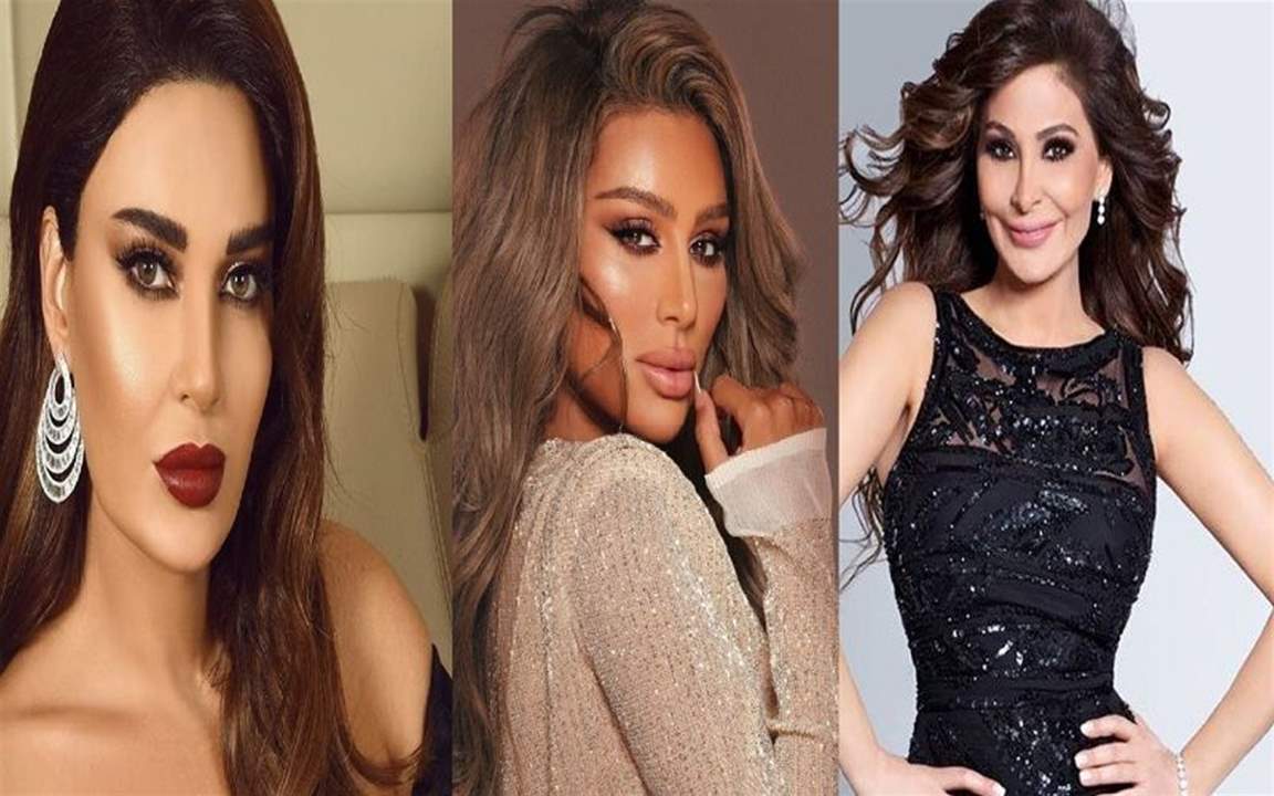 إليسا ومايا دياب وسيرين عبد النور للمرة الأولى على برج خليفة معاً