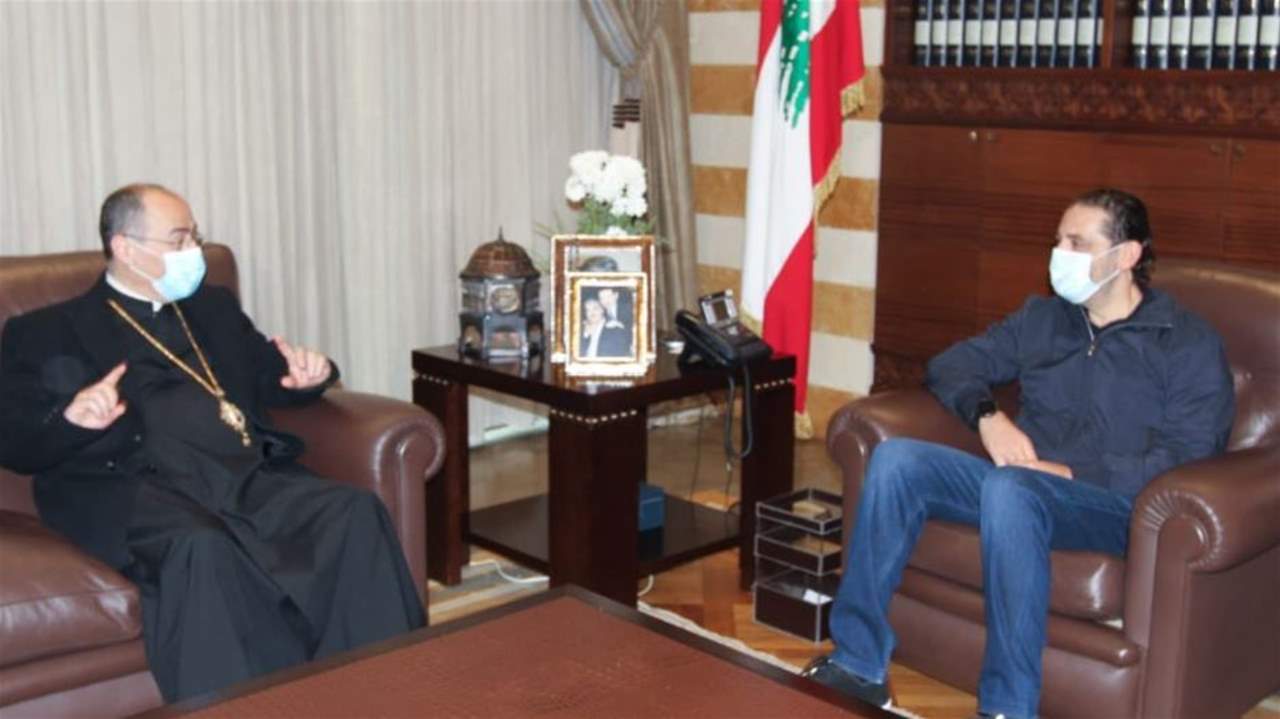 المطران حداد من بيت الوسط: اللبنانيون ينتظرون لقاء عون الحريري لتخطي كل العقبات 