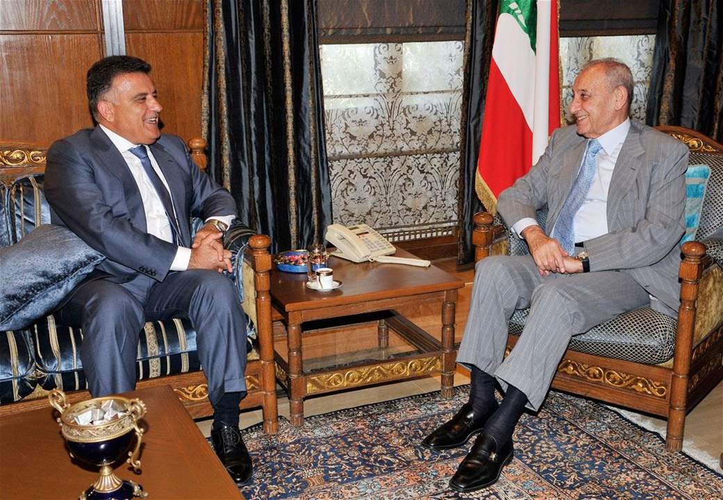 بري إستقبل وزير الطاقة واللواء ابراهيم.. وهذا ما جرى بحثه 