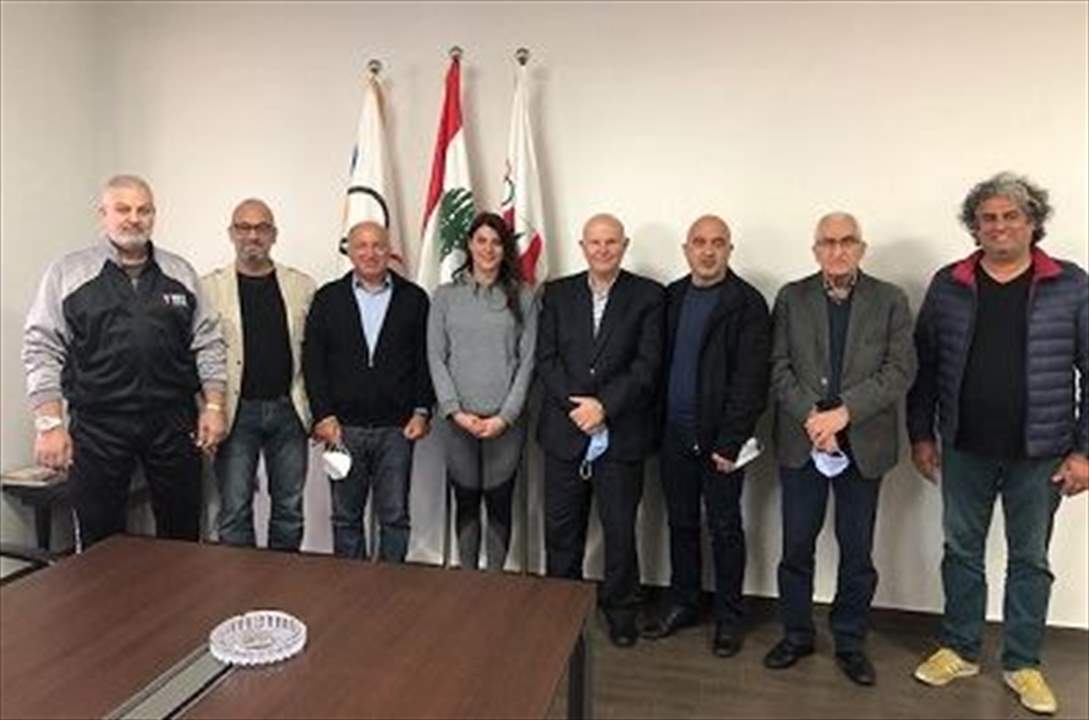 اللجنة الألمبية ناقشت مع راي باسيل استعداداتها للألعاب الأولمبية