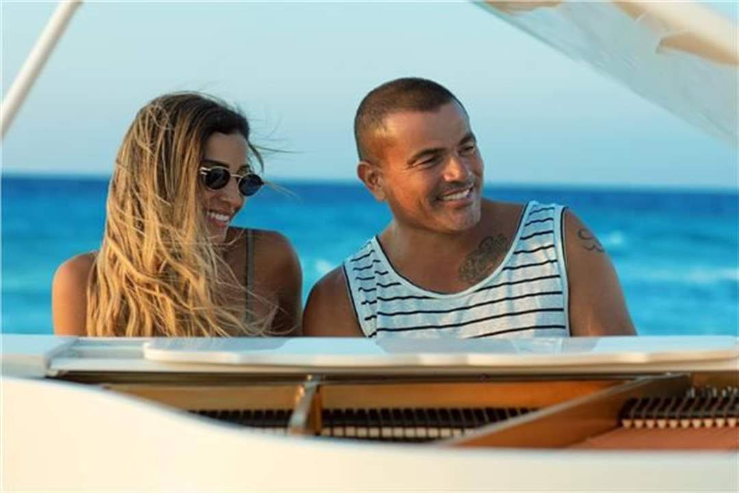 محاولات للصلح بين عمرو دياب ودينا الشربيني يتولاها هؤلاء الأشخاص