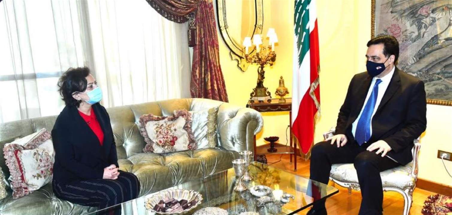 دياب التقى رشدي وبحثا في الاوضاع