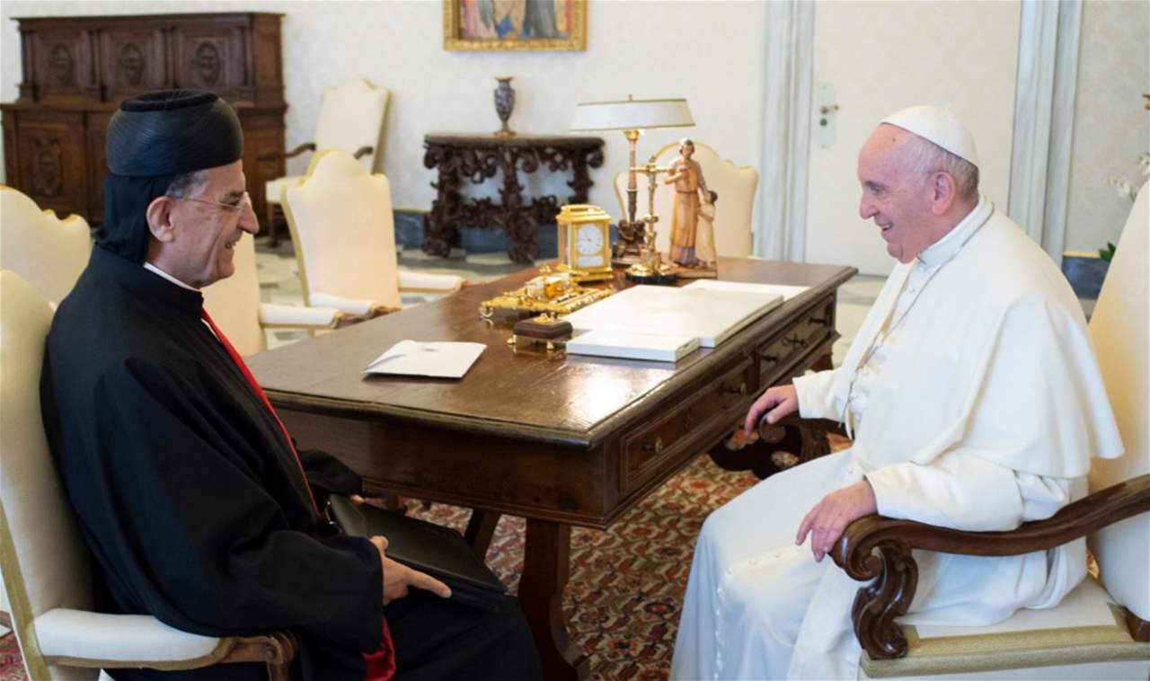 الراعي تلقّى رسالة من البابا فرنسيس