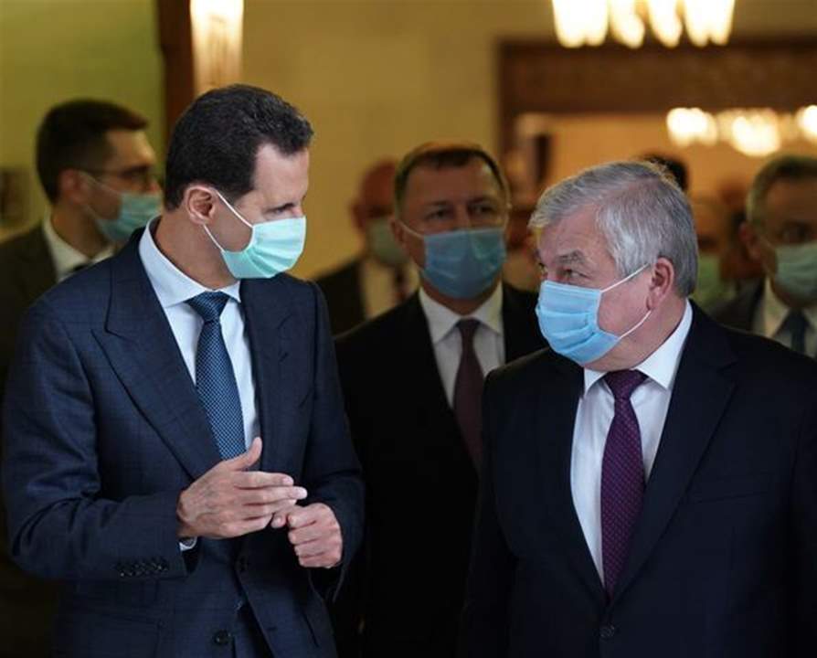 الأسد التقى مبعوث بوتين في دمشق... تكثيف العمل لتخفيف آثار العقوبات على سوريا
