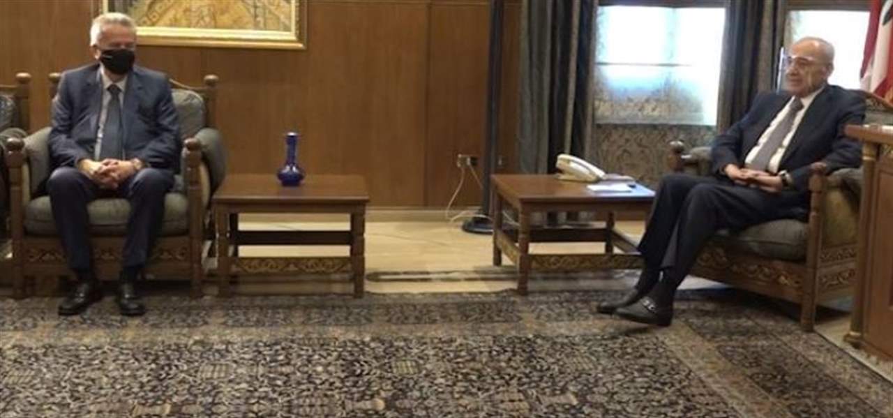 الرئيس بري التقى حاكم مصرف لبنان