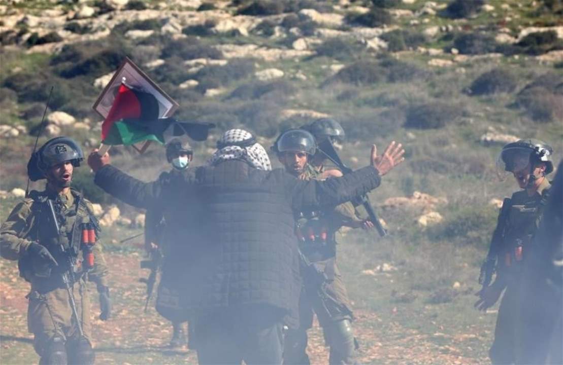 إصابات بقمع العدو الاسرائيلي لمسيرات سلمية في الضفة الغربية المحتلة