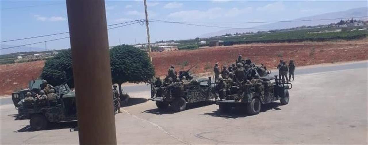 مراسل "الجديد": الجيش يداهم حورتعلا ويوقف اثنين من مطلقي النار في اشتباكات امس