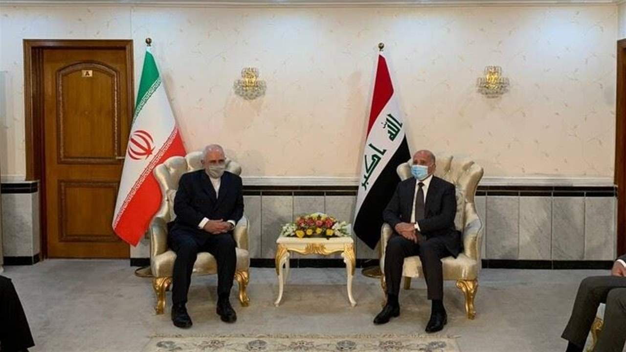 ظريف من بغداد: طهران ترحّب بدور العراق المهم في المنطقة 