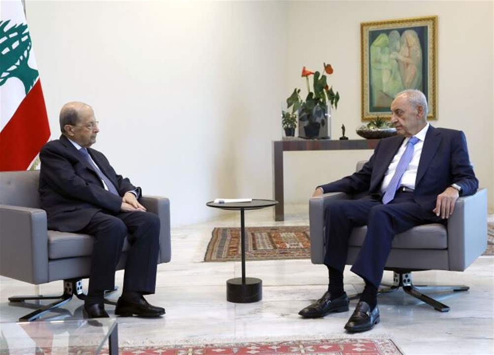 "الجمهورية": عون وبري.. إتصال مقطوع ومآخذ سياسية