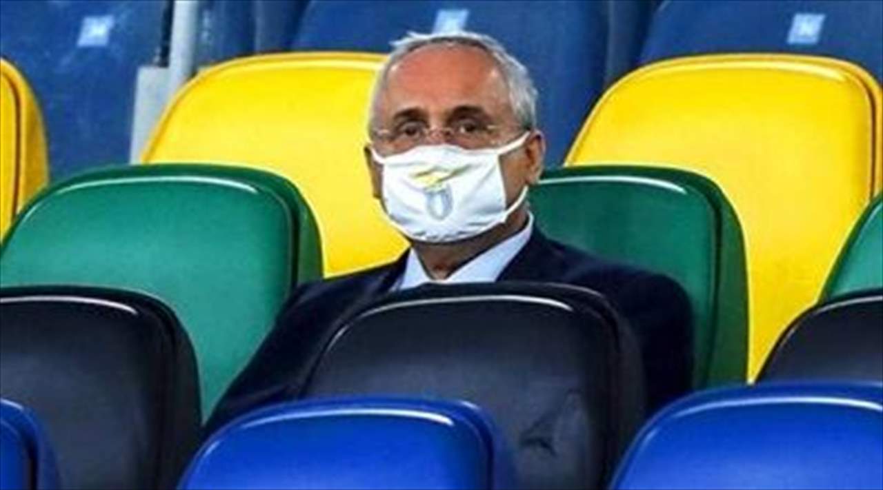 رئيس نادي لاتسيو تلاعب بنتائج إختبارات "كورونا" فتم إيقافه 7 أشهر