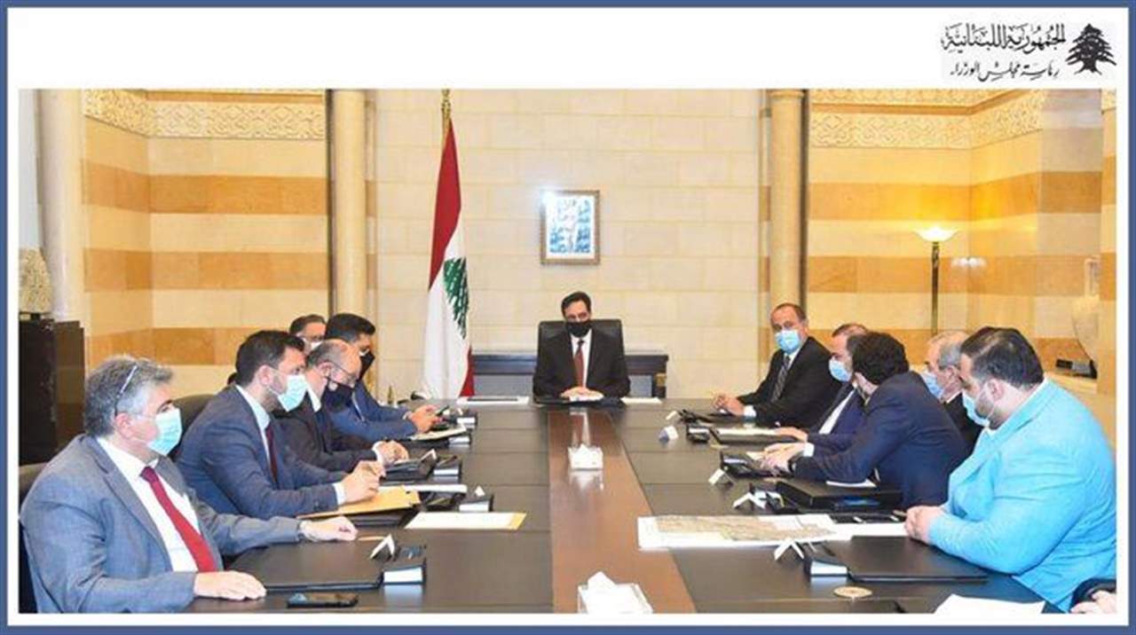 دياب ترأس اجتماعا ناقش موضوع التلوّث في بحيرة القرعون