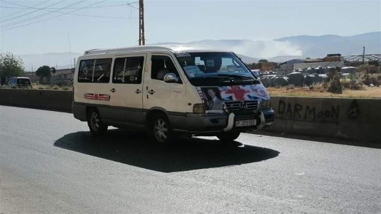 حافلات تنقل ناخبين من البقاع ووفاة سوري بذبحة قلبية