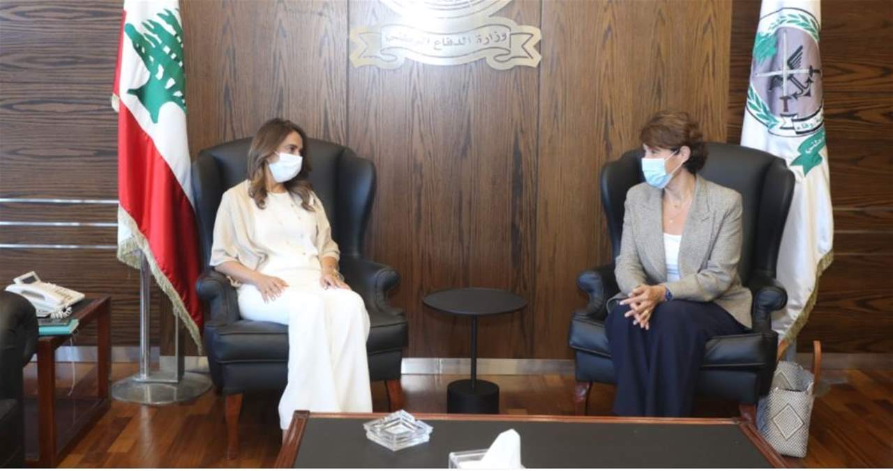 عكر التقت غريو وشكرت ماكرون على دعم فرنسا للبنان عموما وللجيش خصوصا